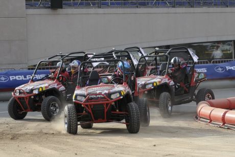 Piccione wint Buggy race